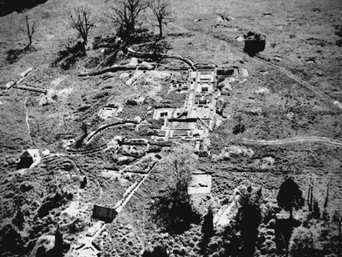 Aerial photo of the site of Green Spring.