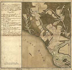 Desandrouin’s 1781 map