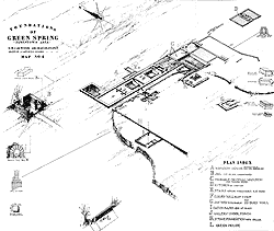 Caywood foundation sketch from 1955